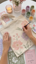 Pack Mangue - Atelier peinture sur tote bag