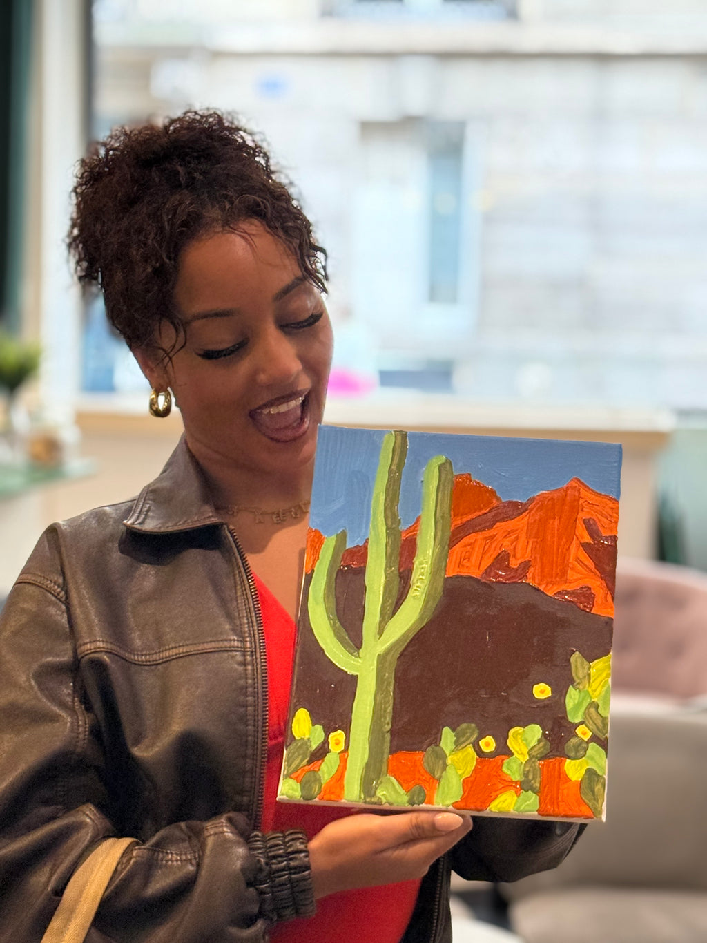Pack Vanille - Atelier peinture sur toile avec boisson